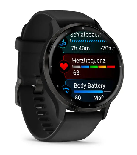 Garmin Venu 3, 3,56 cm (1.4"), AMOLED, Touchscreen, WLAN, GPS, 46 g Handy24- Handy24
