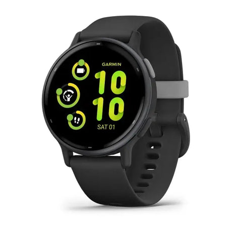 Garmin Vivoactive 5, 3,05 cm (1.2"), AMOLED, Touchscreen, 4 GB, GPS, 36 g -Schwarz Handy24- Handy24