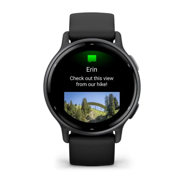 Garmin Vivoactive 5, 3,05 cm (1.2"), AMOLED, Touchscreen, 4 GB, GPS, 36 g -Schwarz Handy24- Handy24