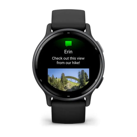 Garmin Vivoactive 5, 3,05 cm (1.2"), AMOLED, Touchscreen, 4 GB, GPS, 36 g -Schwarz Handy24- Handy24