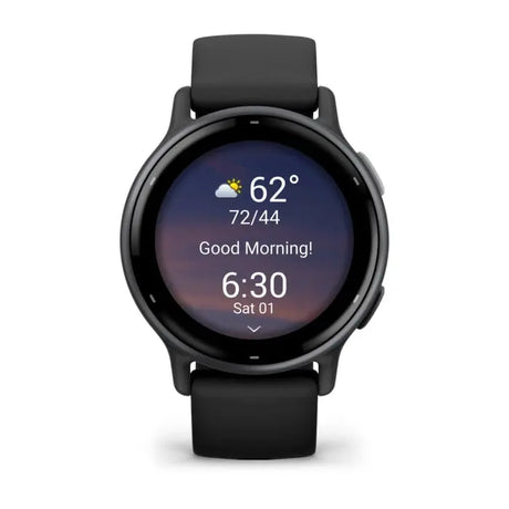 Garmin Vivoactive 5, 3,05 cm (1.2"), AMOLED, Touchscreen, 4 GB, GPS, 36 g -Schwarz Handy24- Handy24