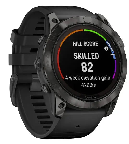 Garmin f?nix 7X Pro, 3,56 cm (1.4"), MIP, Touchscreen, 32 GB, GPS, 89 g