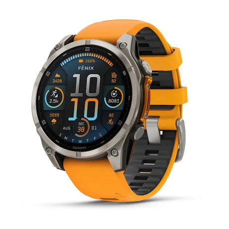 Garmin fenix 8, 3,56 cm (1.4"), AMOLED, Touchscreen, 32 GB, WLAN, GPS Handy24- Handy24