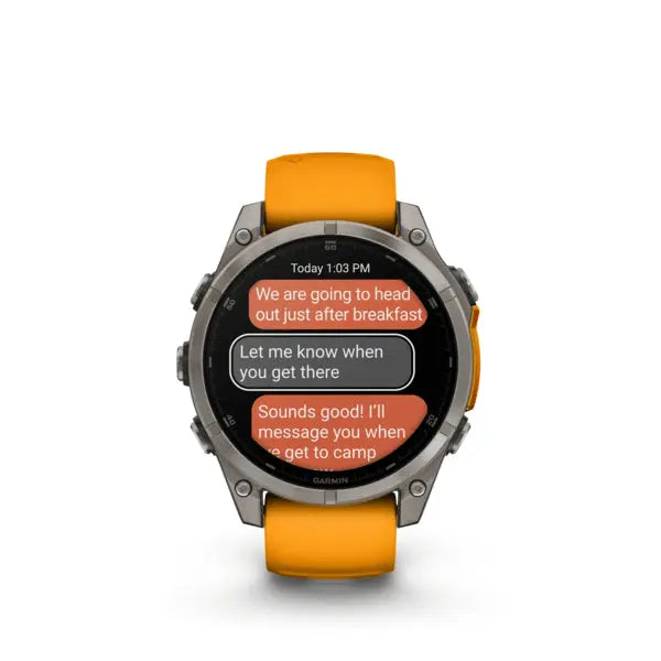 Garmin fenix 8, 3,56 cm (1.4"), AMOLED, Touchscreen, 32 GB, WLAN, GPS Handy24- Handy24