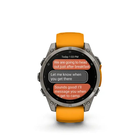 Garmin fenix 8, 3,56 cm (1.4"), AMOLED, Touchscreen, 32 GB, WLAN, GPS Handy24- Handy24