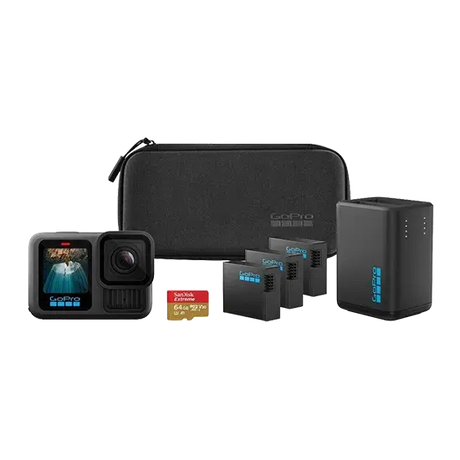 GoPro HERO13 Extended Power Bundle, 5.3K Ultra HD, CMOS, 27,6 MP, 240 fps, GPS, WLAN GoPro- Handy24