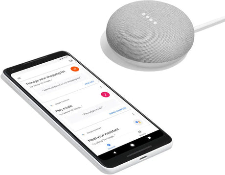 Google Home Mini, Google Assistant, Chromecast, Chromecast Audio, Chalk Handy24- Handy24