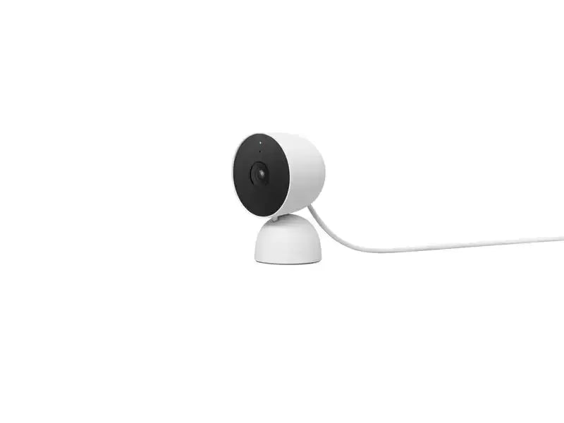 Google Nest Cam, IP-Sicherheitskamera, verkabelt, Indoor, Weiß Google- Handy24