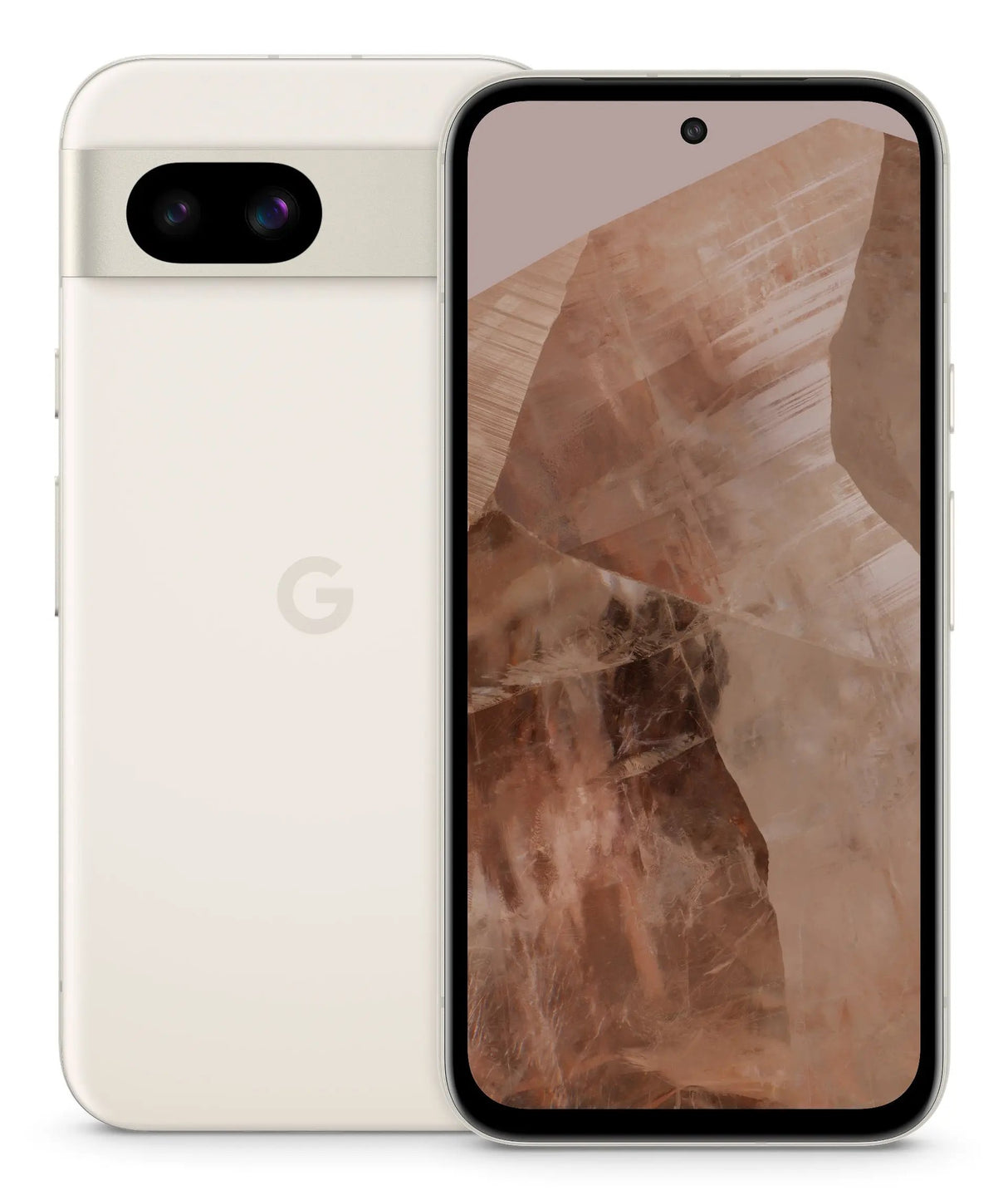 Google Pixel 8a, 15,5 cm (6.1"), 8 GB, 128 GB, 64 MP, Android 14, Weiß Google- Handy24