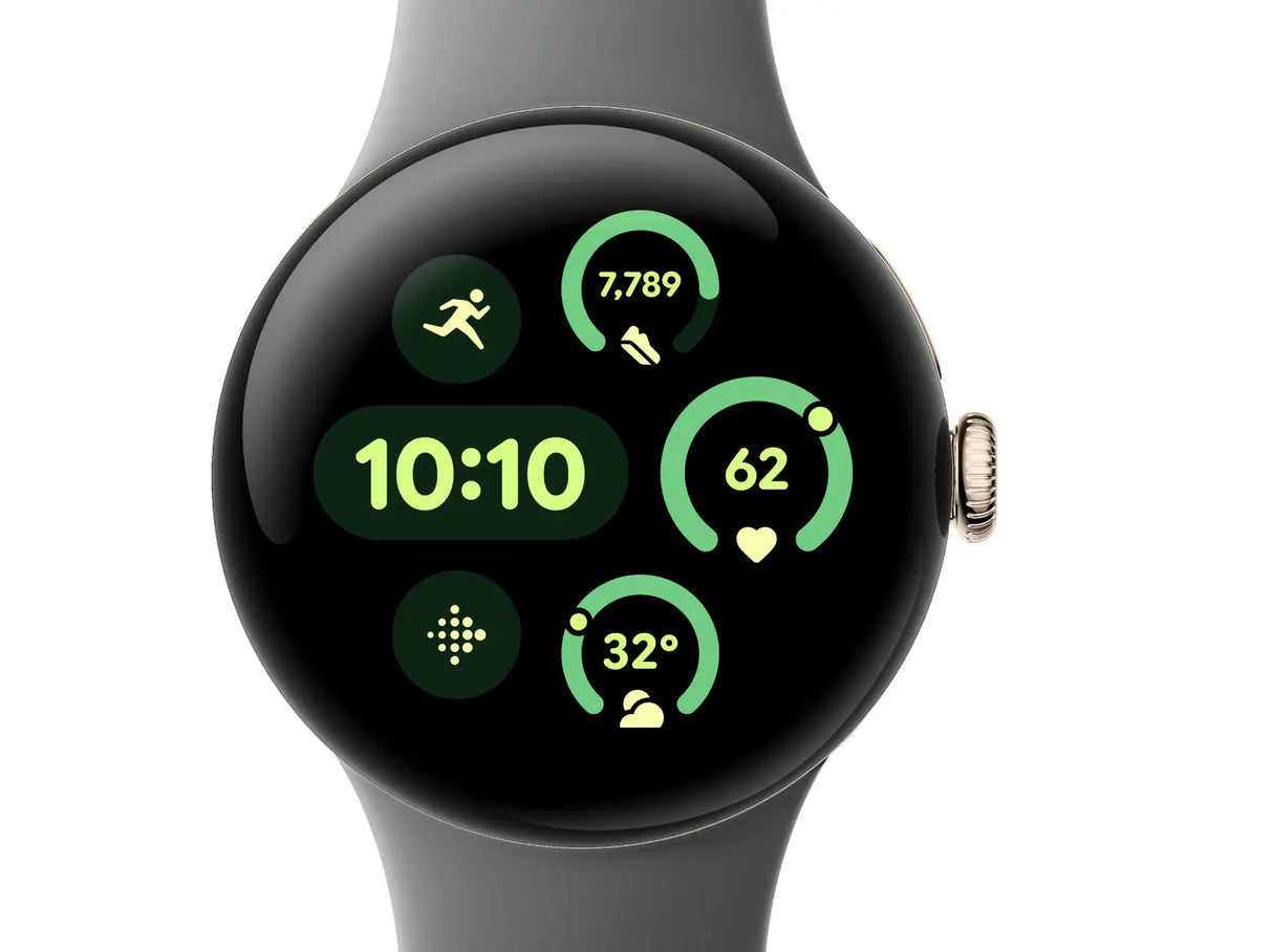 Google Pixel Watch 3, 74mm, AMOLED, Touchscreen, 32 GB, WLAN, GPS, 31 g Handy24- Handy24