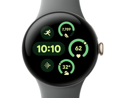 Google Pixel Watch 3, 74mm, AMOLED, Touchscreen, 32 GB, WLAN, GPS, 31 g Handy24- Handy24