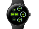 Google Pixel Watch 3, AMOLED, Touchscreen, 32 GB, WLAN, GPS, 31 g, Obsidian Black Google- Handy24