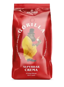 Gorilla Super Bar Crema, Kaffebohnen, 1 KG Gorilla- Handy24