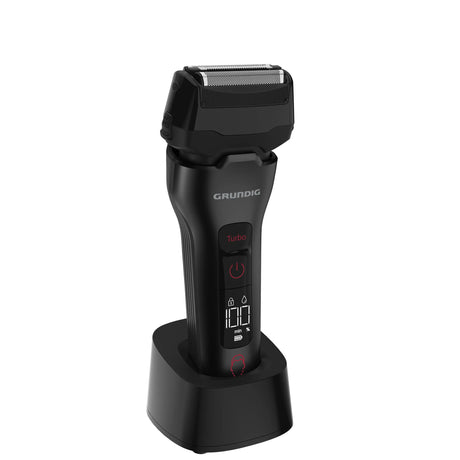Grundig MS 9330, Folienschaber, Schwarz, Rot, Batterie / USB, Integrierte Batterie, 90 min, 2 h Grundig- Handy24