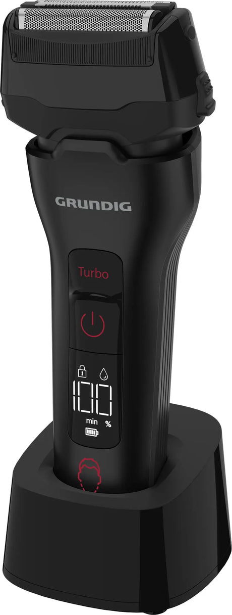 Grundig MS 9330, Folienschaber, Schwarz, Rot, Batterie / USB, Integrierte Batterie, 90 min, 2 h Grundig- Handy24