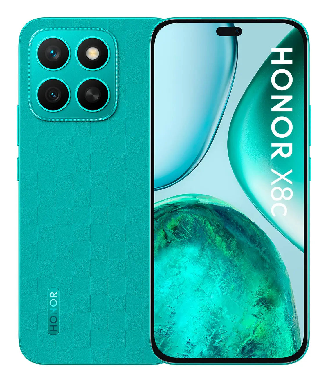 Honor X8c, 17 cm (6.7"), 8 GB, 256 GB, 108 MP, MagicOS 9.0, Grün Handy24- Handy24