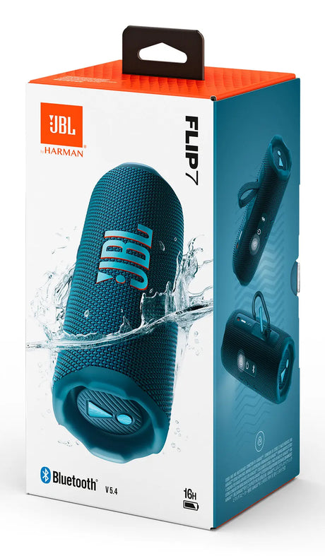 JBL Flip 7, 2-Wege, 1,52 cm (0.6"), 1,6 cm, 25 W, 10 W, Blau JBL- Handy24