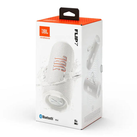 JBL Flip 7, 2-Wege, 1,52 cm (0.6"), 1,6 cm, 25 W, 10 W, Weiß JBL- Handy24