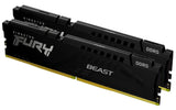 Kingston FURY Beast 32 GB 6000 MT/s DDR5 CL30 DIMM (Kit of 2) Black EXPO, 32 GB, 2 x 16 GB, DDR5, 288-pin DIMM, Schwarz