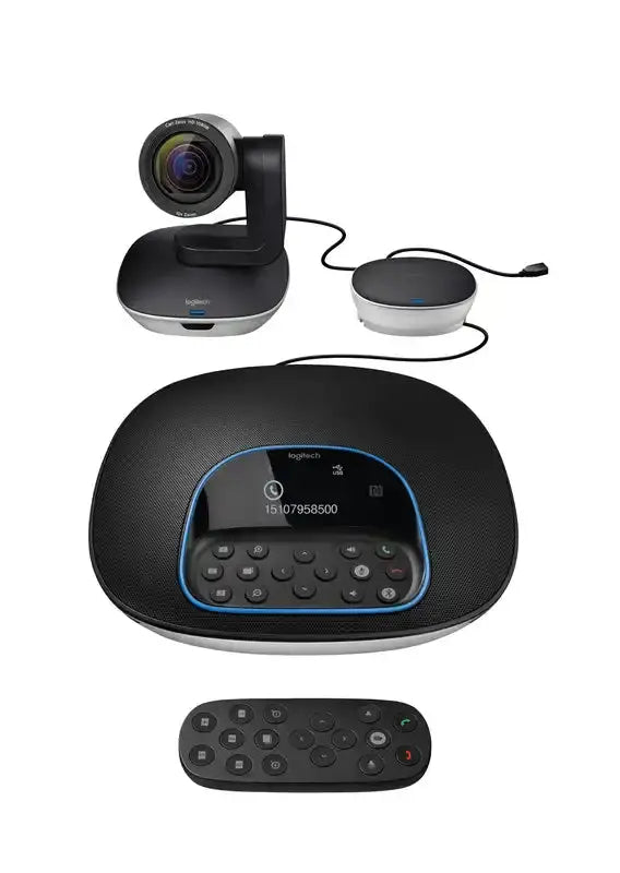 Logitech 960-001057, Gruppen-Videokonferenzsystem, Full HD, 30 fps, 90°, 10x, Schwarz, Grau Handy24- Handy24