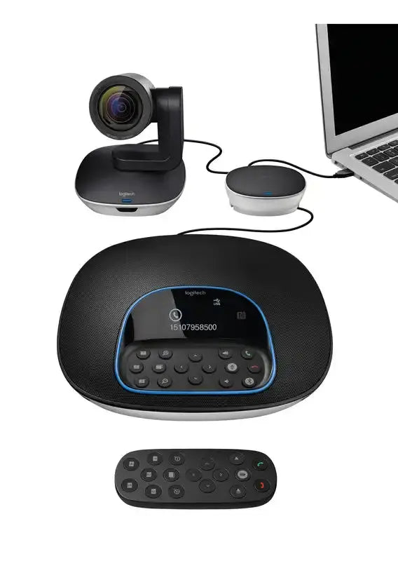 Logitech 960-001057, Gruppen-Videokonferenzsystem, Full HD, 30 fps, 90°, 10x, Schwarz, Grau Handy24- Handy24
