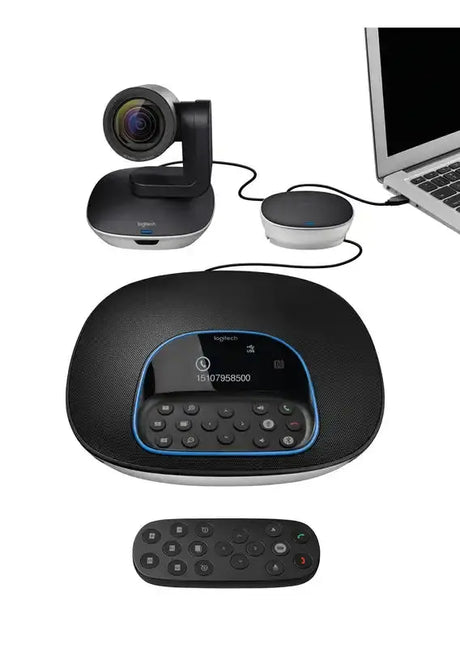 Logitech 960-001057, Gruppen-Videokonferenzsystem, Full HD, 30 fps, 90°, 10x, Schwarz, Grau Handy24- Handy24