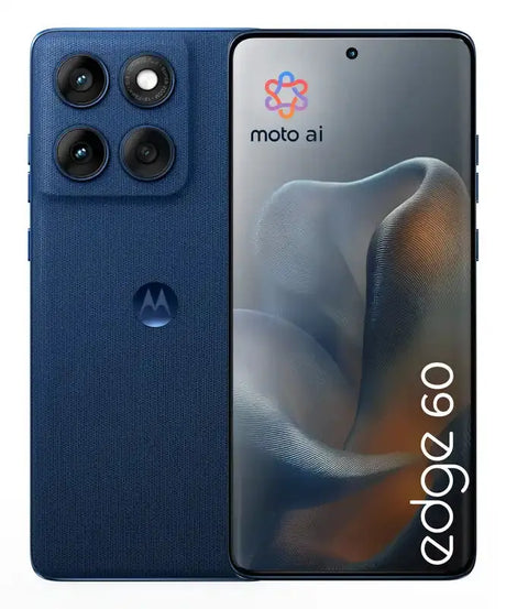 Motorola Edge 60, 16,9 cm (6.67"), 12 GB, 512 GB, 50 MP, Android 15, Blau Handy24- Handy24