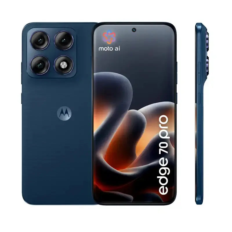 Motorola Mobility Motorola edge 70 pro , 17,2 cm (6.78"), 8 GB, 256 GB, 50 MP, Android 16.0, Dunkelblau