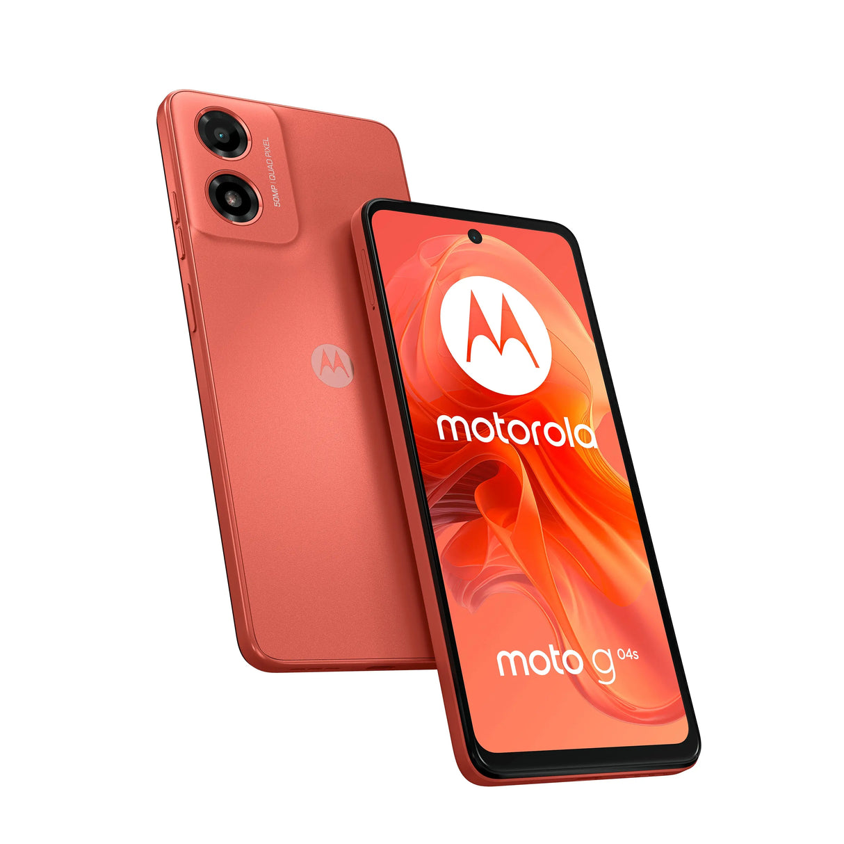 Motorola Moto G04s, XT2421-8, 16,8 cm (6.6"), 4 GB, 64 GB, 50 MP, Android 14, Orange Handy24- Handy24
