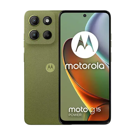 Motorola Moto G15 Power, 4G, Dual Sim, 8GB RAM, 256GB, Laguna Green Handy24- Handy24