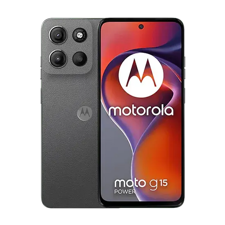 Motorola Moto G15 Power, XT2521-5, 4G, Dual Sim, 8GB RAM, 512GB, Gravity Grey Handy24- Handy24
