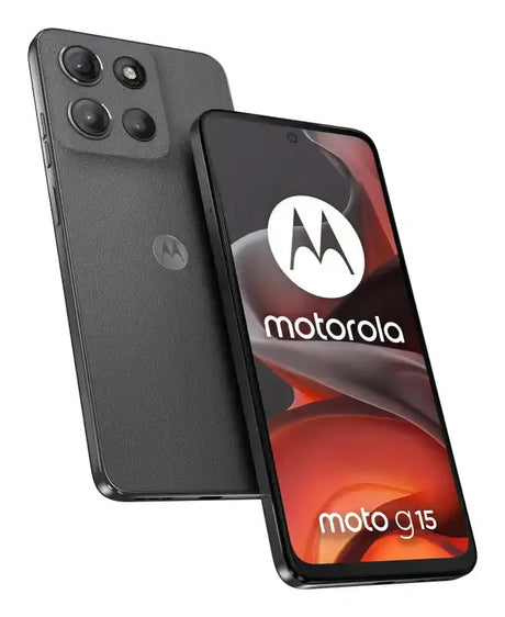 Motorola Moto G15, 17,1 cm (6.72"), 4 GB, 128 GB, 50 MP, Android 15, Grau Handy24- Handy24