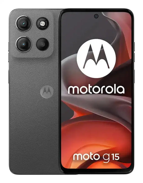 Motorola Moto G15, 17,1 cm (6.72"), 4 GB, 128 GB, 50 MP, Android 15, Grau Handy24- Handy24