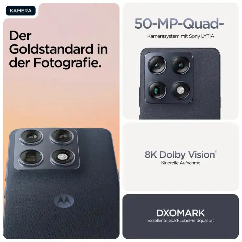 Motorola Moto Signature, XT2603-2, 5G, Dual Sim, 16GB RAM, 512GB, Schwarz - Black