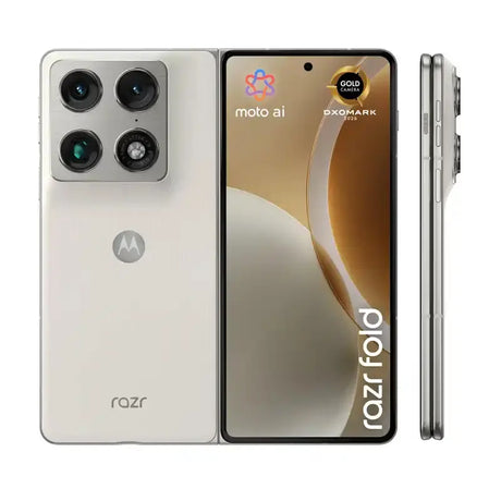 Motorola Solutions Motorola razr fold, 20,6 cm (8.09"), 16 GB, 512 GB, 50 MP, Android 16.0, Weiß