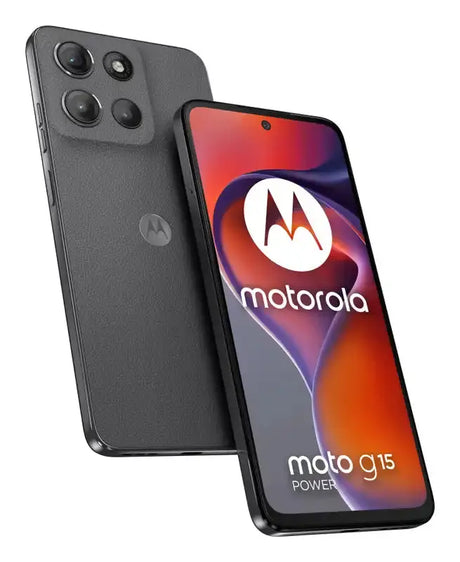 Motorola moto g15 power, 17,1 cm (6.72"), 8 GB, 256 GB, 50 MP, Android 15, Grau Handy24- Handy24