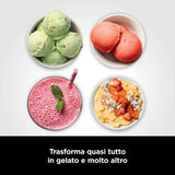 Ninja Creami Ice Maker, NC300EU, Traditionelle Eismaschine, 1,4 l, 3 Becken, Schwarz, Silber, 165 mm, 270 mm Handy24- Handy24