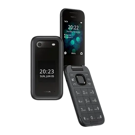 Nokia 2660 Flip, Dual Sim, 4GB, Schwarz Nokia- Handy24
