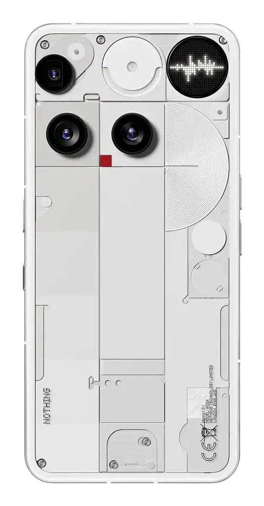 Nothing Phone (3), 16,9 cm (6.67"), 12 GB, 256 GB, 50 MP, Android 15, Weiß