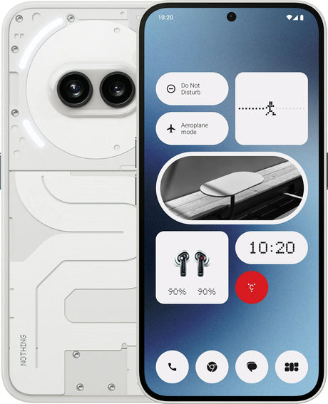 Nothing Phone (2a), 17 cm (6.7"), 8 GB, 128 GB, 50 MP, Android 14, Weiß Nothing- Handy24