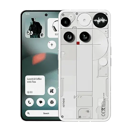 Nothing Phone (3), 16,9 cm (6.67"), 16 GB, 512 GB, 50 MP, Android 15, Weiß