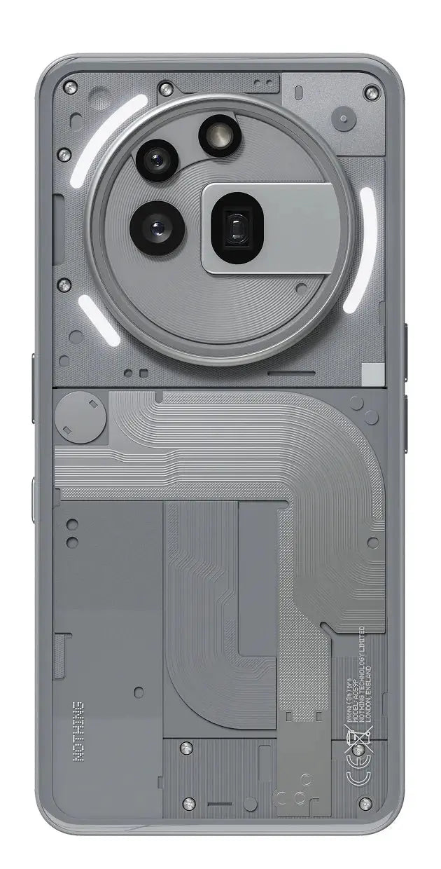 Nothing Phone (3a) Pro, 17,2 cm (6.77"), 12 GB, 256 GB, 50 MP, Android 15, Grau