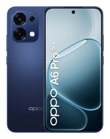 Oppo A6 Pro 5G, 16,7 cm (6.57"), 8 GB, 256 GB, 50 MP, Android 15, Blau Handy24- Handy24