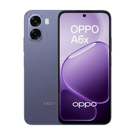 Oppo A6X 4G Dual Sim 4GB RAM 128GB - Black Purple