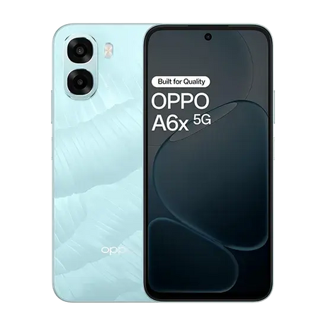 Oppo A6x Dual Sim - Ice Blue - 128 GB