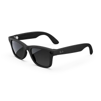 Ray-Ban Meta Wayfarer Gen1 AI Glasses - Matte Black/Graphite