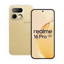 Realme 16 Pro Gold battery display - Mobiltelefon - 256 GB