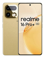 Realme 16 Pro+, 17,3 cm (6.8"), 1280 x 2800 Pixel, 8 GB, 256 GB, 200 MP, Gold