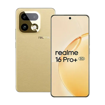 Realme 16 Pro+ Gold AI Photography - Mobiltelefon - 512 GB