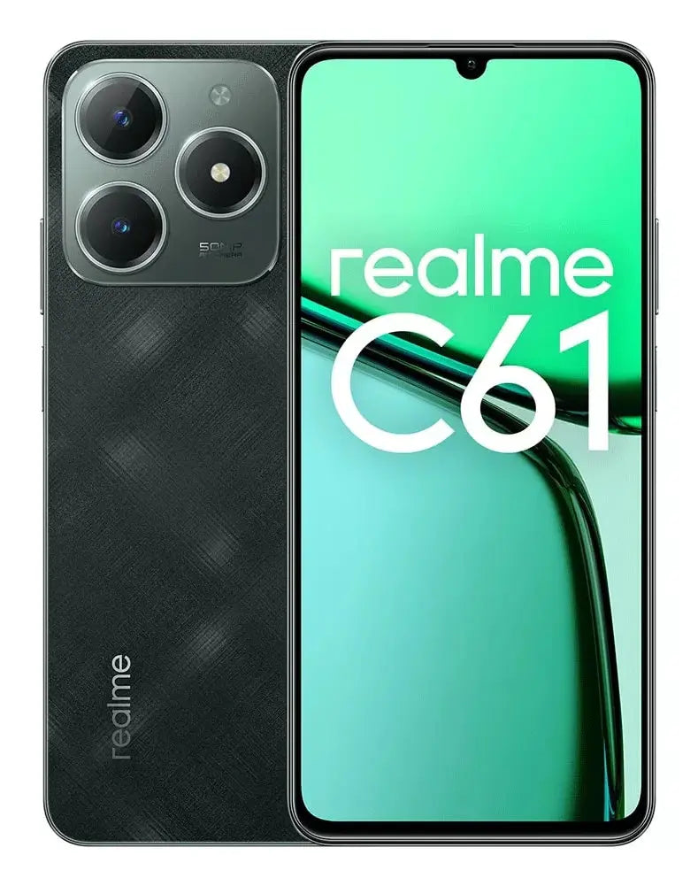 Realme C61, 17,1 cm (6.74"), 6 GB, 256 GB, 50 MP, Android 14, Grün Realme- Handy24